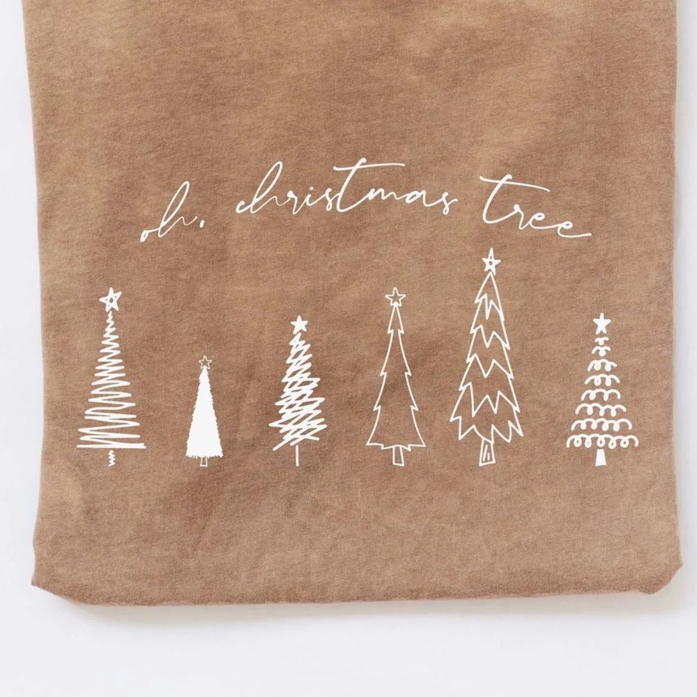 NWT Wool + Pepper Co. OH, Christmas Tree Crewneck Sweatshirt